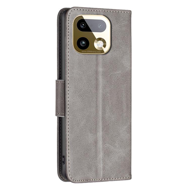 For Realme 16 Pro+ 5G Lambskin Texture Pure Color Flip Leather Phone Case