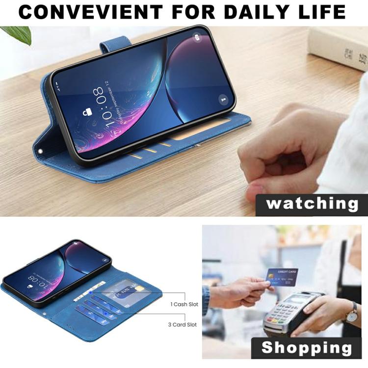 For Realme 15 5G Magnetic Buckle Rhombus Texture Leather Phone Case