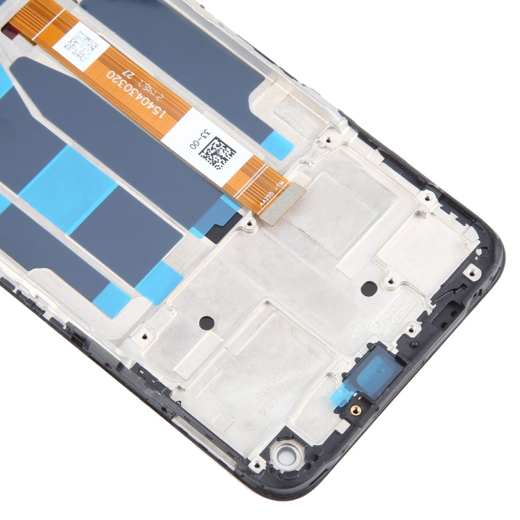 For Realme Q3s OEM LCD Screen Digitizer Full Assembly with Frame