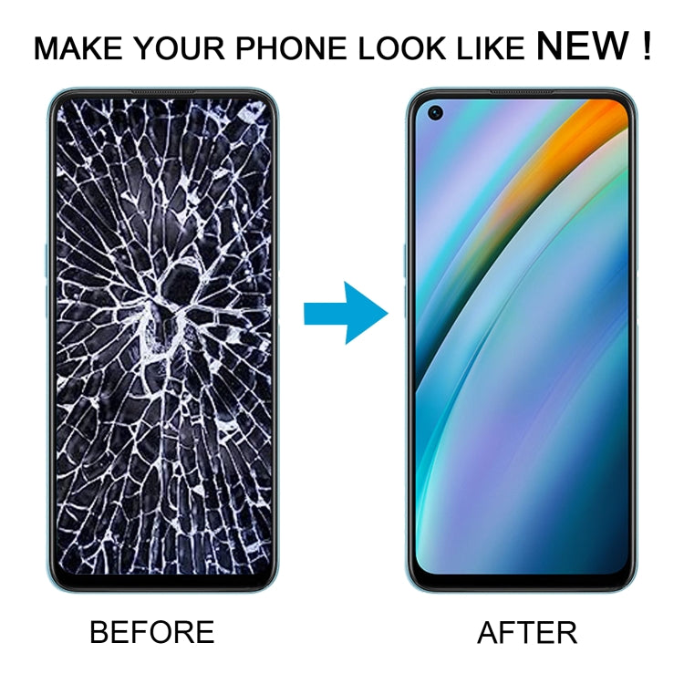 For Realme Q3s OEM LCD Screen Digitizer Full Assembly with Frame