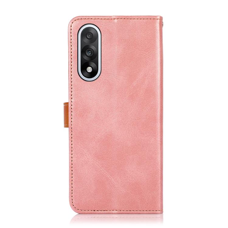 For OnePlus Nord 5 KHAZNEH Dual-color Cowhide Texture Flip Leather Phone Case