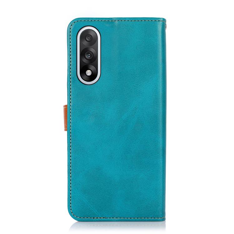 For OnePlus Nord 5 KHAZNEH Dual-color Cowhide Texture Flip Leather Phone Case