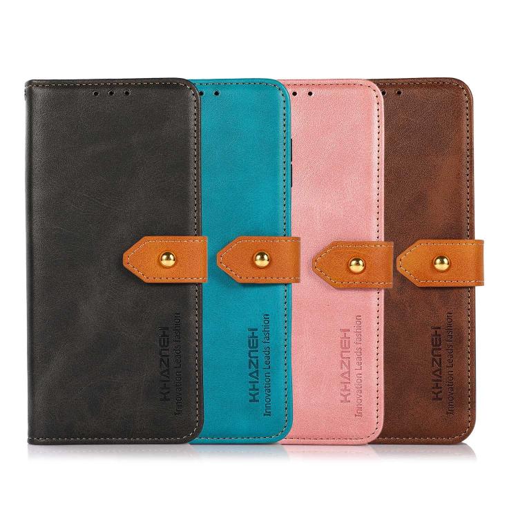 For OnePlus Ace 6 Ultra KHAZNEH Dual-color Cowhide Texture Flip Leather Phone Case