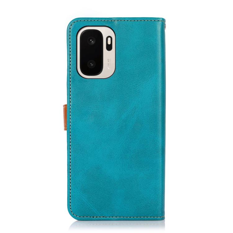 For OnePlus Ace 6 Ultra KHAZNEH Dual-color Cowhide Texture Flip Leather Phone Case