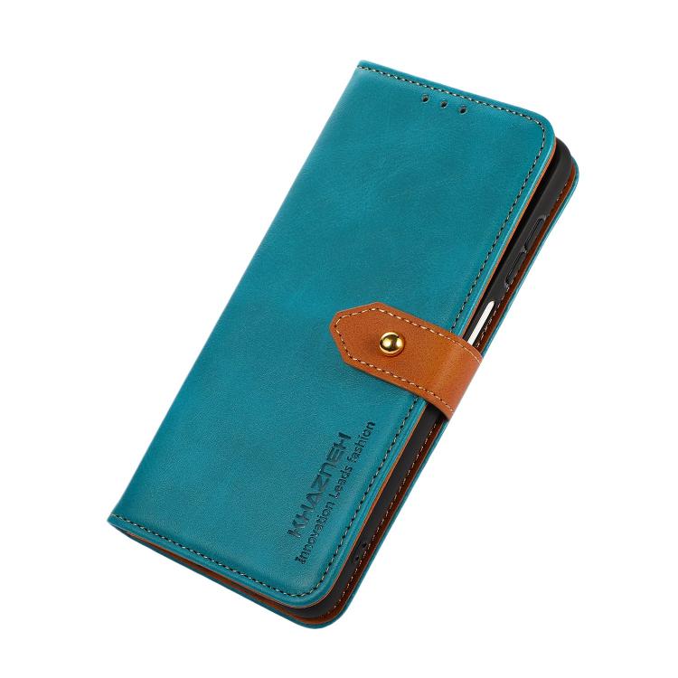 For OnePlus Ace 6 Ultra KHAZNEH Dual-color Cowhide Texture Flip Leather Phone Case