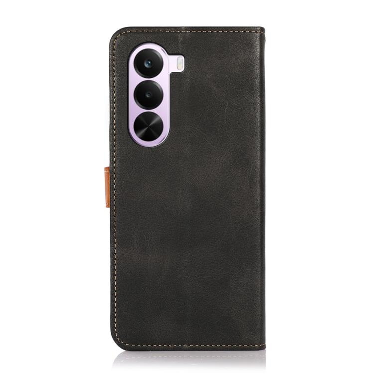 For OnePlus Nord CE6 Lite 5G Global KHAZNEH Dual-color Cowhide Texture Flip Leather Phone Case