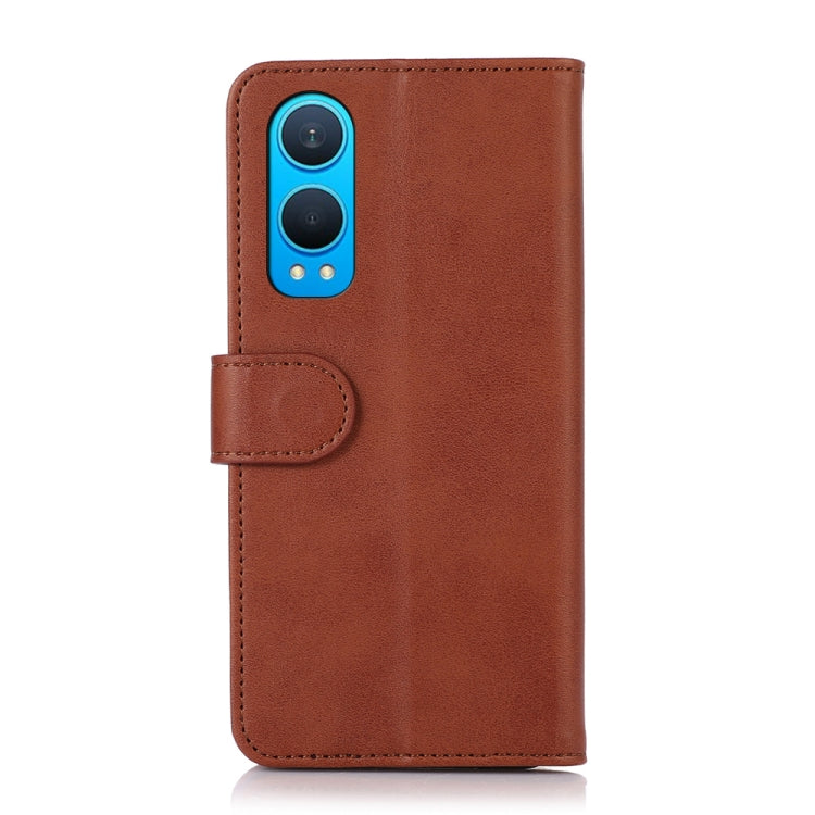 For OnePlus Nord CE4 Lite Cow Texture Leather Phone Case