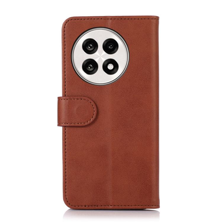 For OnePlus 13R Global Cow Texture Leather Phone Case