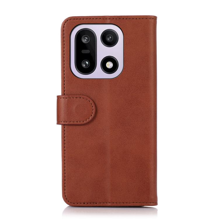 For OnePlus 15 Cow Texture Leather Phone Case