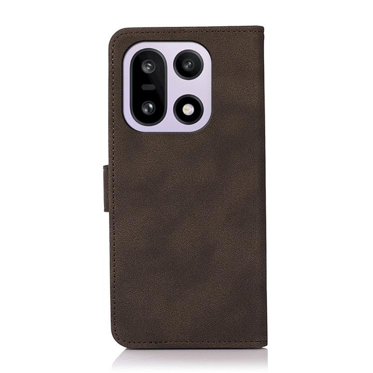 For OnePlus 15 KHAZNEH Matte Texture Leather Phone Case