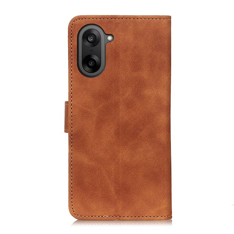 For OnePlus Nord CE5 / Ace 5 Racing KHAZNEH Retro Texture Leather Phone Case