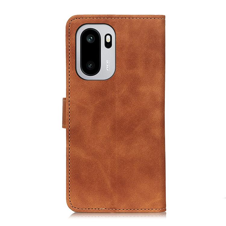 For OnePlus 15R 5G/Ace 6/Ace 6T 5G KHAZNEH Retro Texture Leather Phone Case