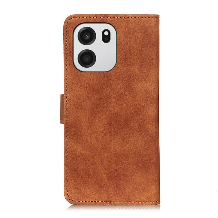 For OnePlus Turbo 6 / 6V KHAZNEH Retro Texture Leather Phone Case