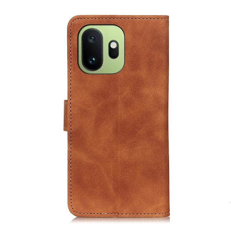 For OnePlus 15T KHAZNEH Retro Texture Leather Phone Case