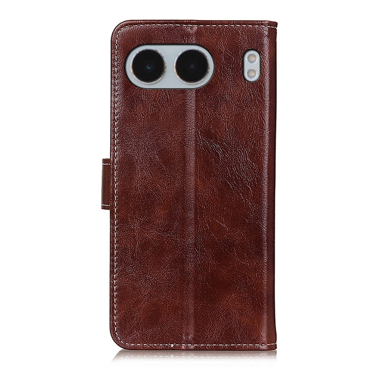 For OnePlus Nord 4 Retro Crazy Horse Texture Leather Phone Case