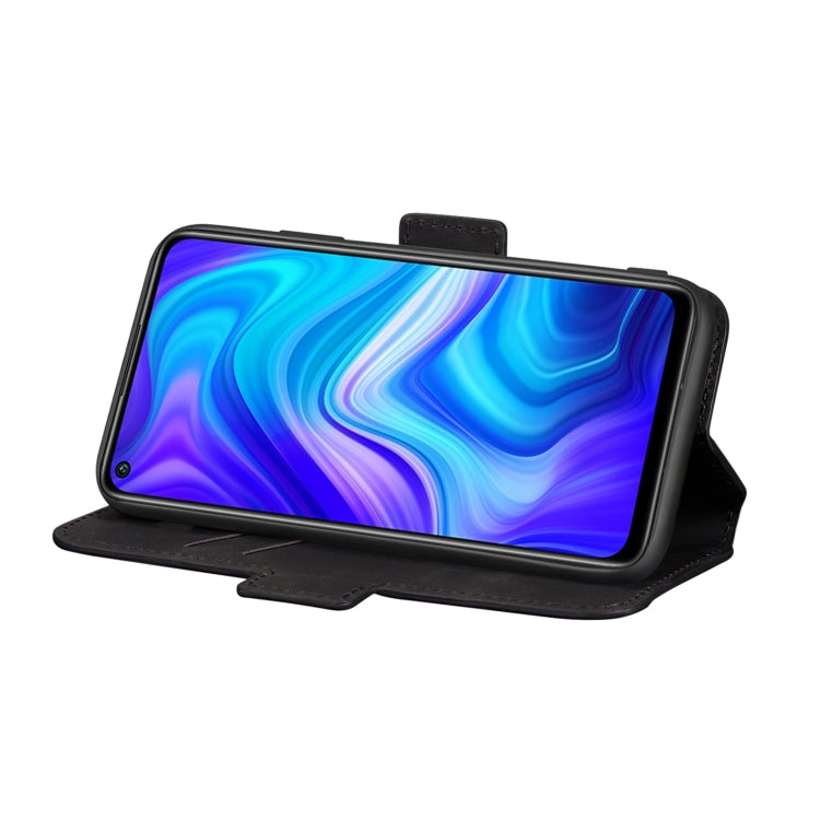 For Xiaomi Redmi Note 9 Retro Frosted Oil-side Horizontal Flip Leather Case with Holder & Card Slots