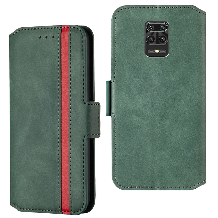 For Xiaomi Redmi Note 9 Pro / Note 9S / Note 9 Pro Max Retro Frosted Oil-side Horizontal Flip Leather Case with Holder & Card Slots