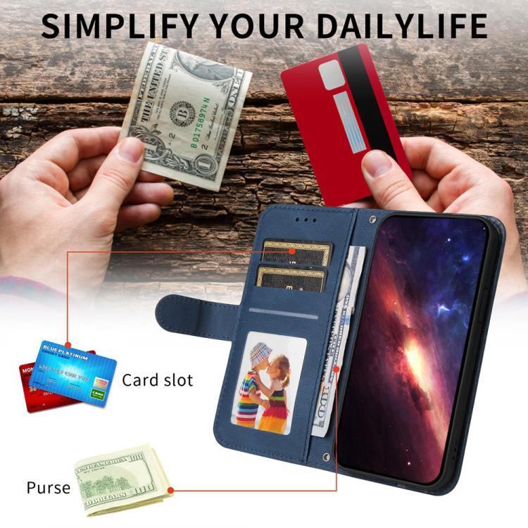 For Google Pixel 11 Pro XL Skin Feel Life Tree Metal Button Leather Phone Case