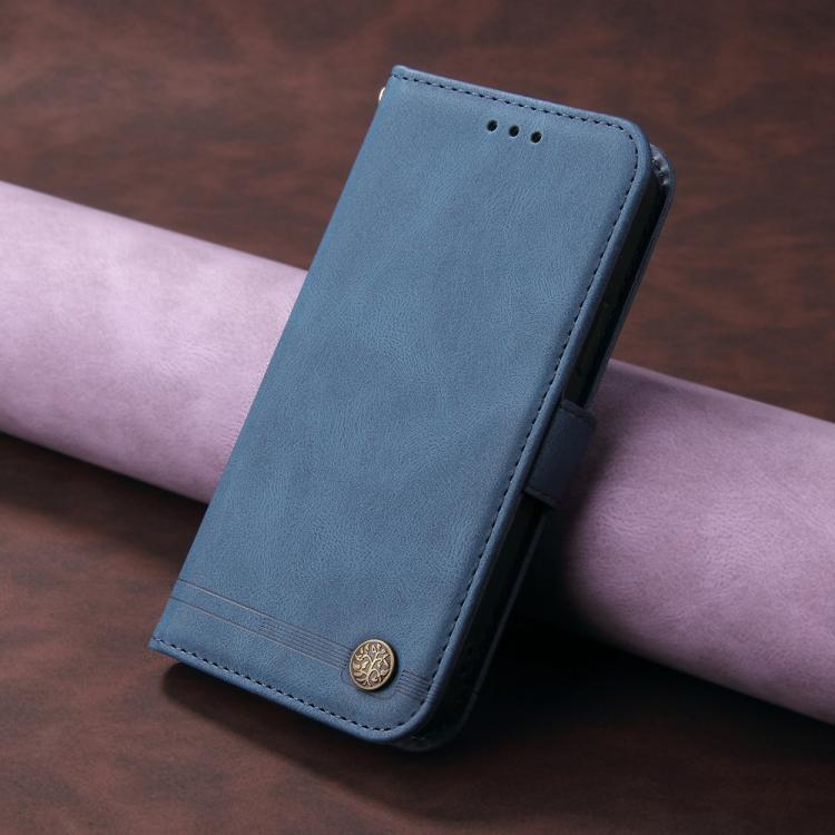 For Google Pixel 11 Pro XL Skin Feel Life Tree Metal Button Leather Phone Case