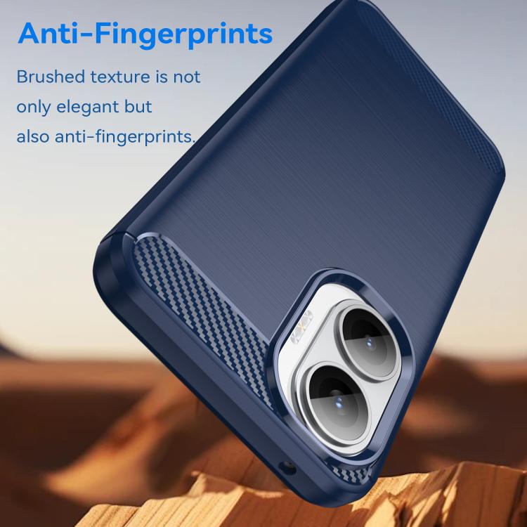For Redmi Turbo 4 Pro Carbon Fiber Brushed Texture TPU Phone Case