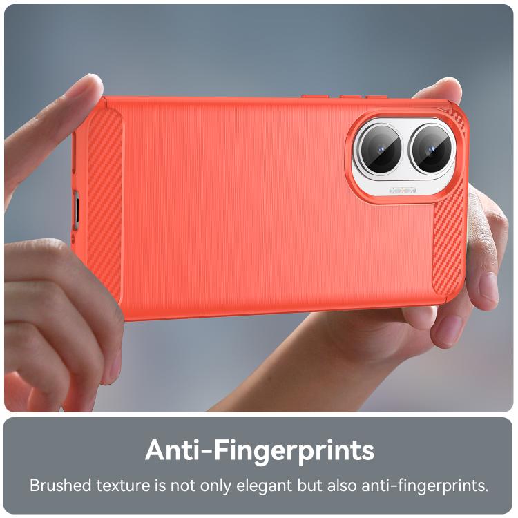 For Redmi Turbo 4 Pro Carbon Fiber Brushed Texture TPU Phone Case