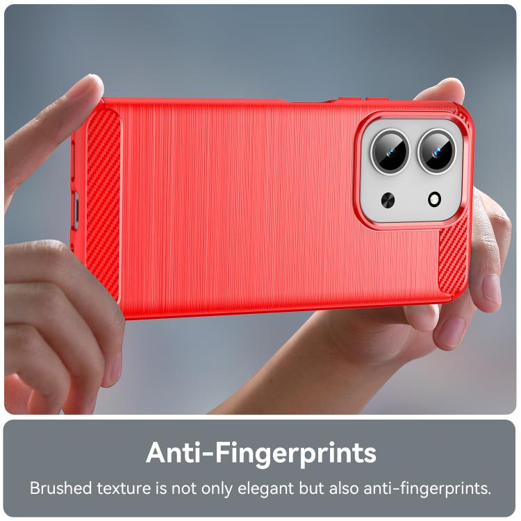 For Redmi 15C 5G / 4G Global 171mm Carbon Fiber Brushed Texture TPU Phone Case