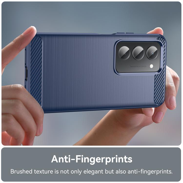For Redmi 15 5G / 4G EU 171mm Carbon Fiber Brushed Texture TPU Phone Case