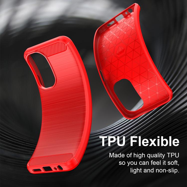 For Redmi A7 Pro 171mm / Poco C85x 5G Carbon Fiber Brushed Texture TPU Phone Case