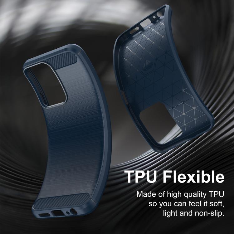 For Redmi 15a 5G Carbon Fiber Brushed Texture TPU Phone Case