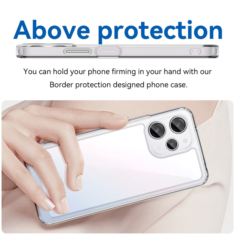 For Xiaomi Redmi 12 Colorful Series Acrylic + TPU Phone Case