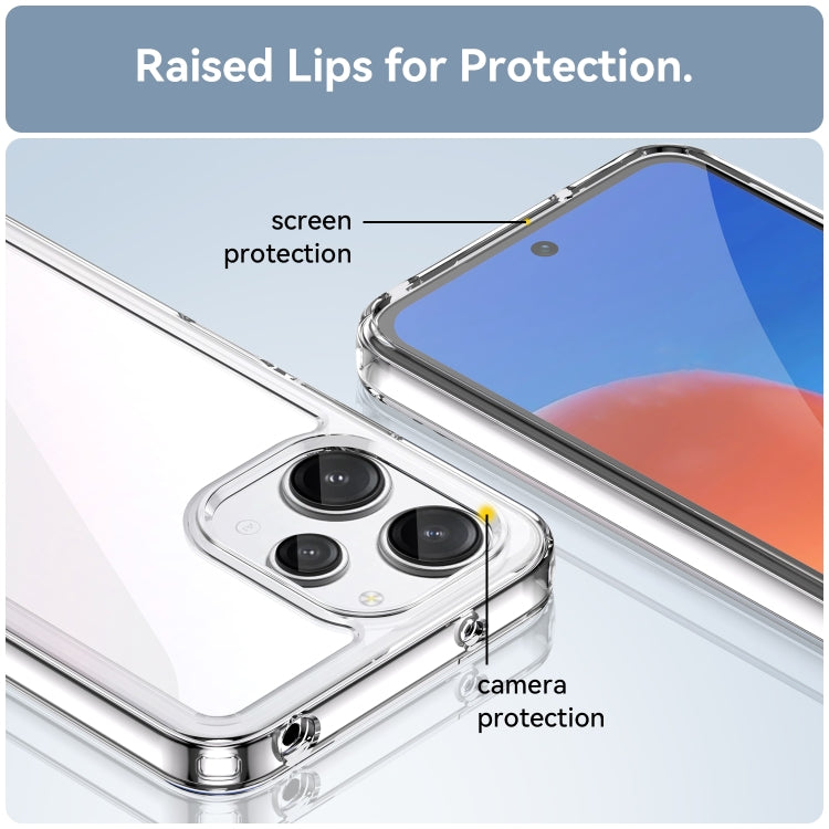 For Xiaomi Redmi 12 Colorful Series Acrylic + TPU Phone Case