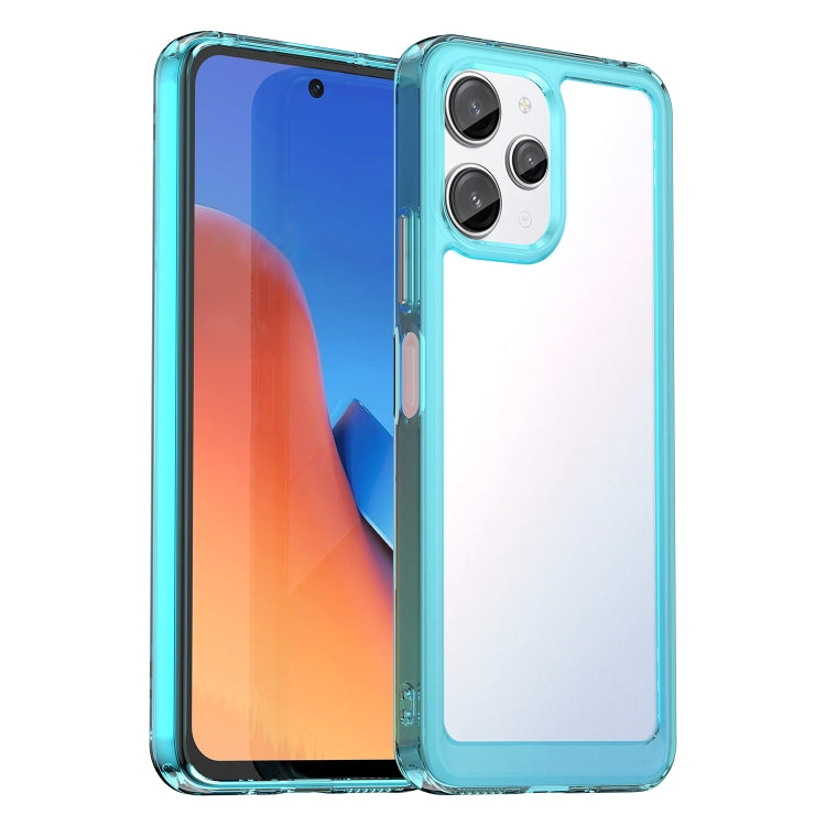 For Xiaomi Redmi 12 Colorful Series Acrylic + TPU Phone Case