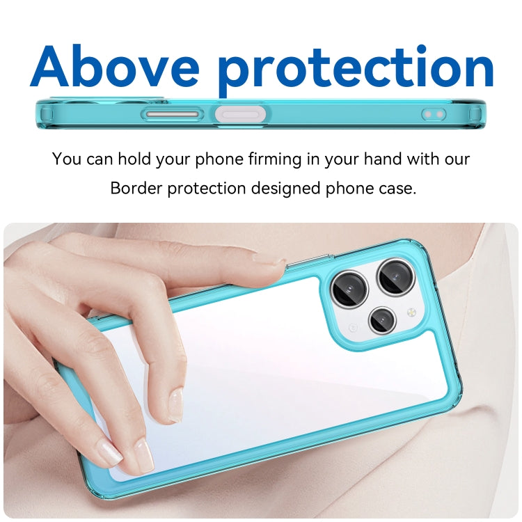 For Xiaomi Redmi 12 Colorful Series Acrylic + TPU Phone Case
