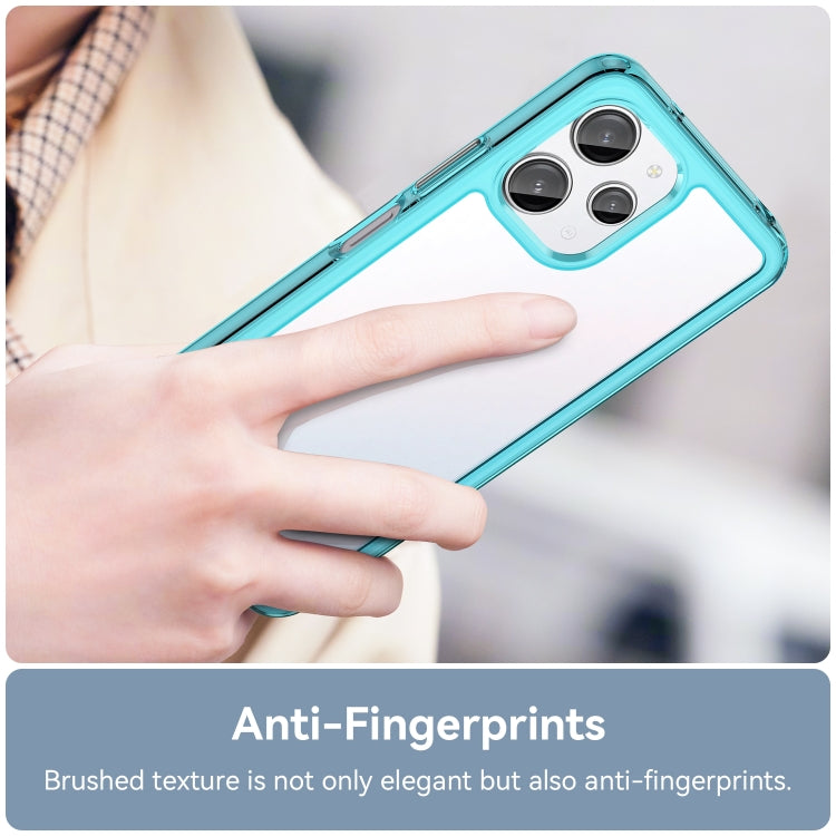 For Xiaomi Redmi 12 Colorful Series Acrylic + TPU Phone Case
