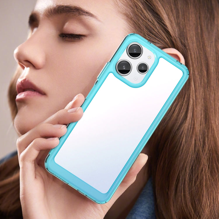 For Xiaomi Redmi 12 Colorful Series Acrylic + TPU Phone Case