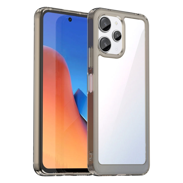 For Xiaomi Redmi 12 Colorful Series Acrylic + TPU Phone Case