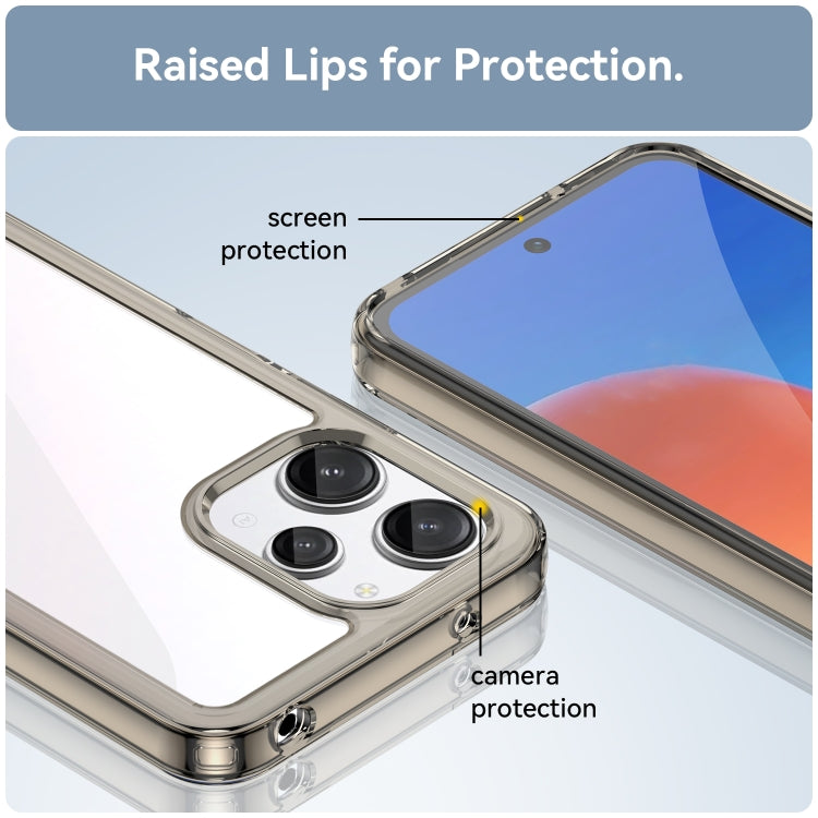 For Xiaomi Redmi 12 Colorful Series Acrylic + TPU Phone Case