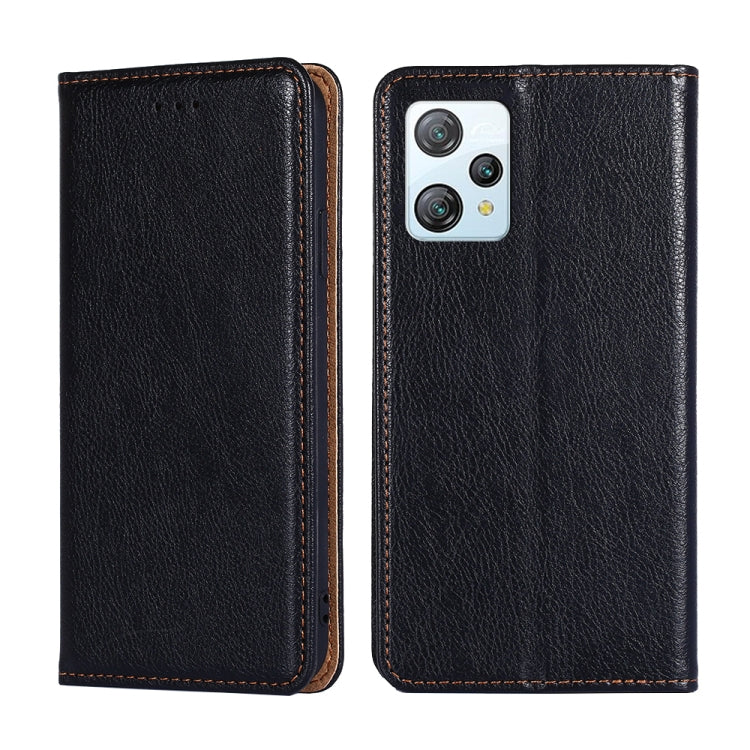 For Blackview A53 / A53 Pro Gloss Oil Solid Color Magnetic Leather Phone Case