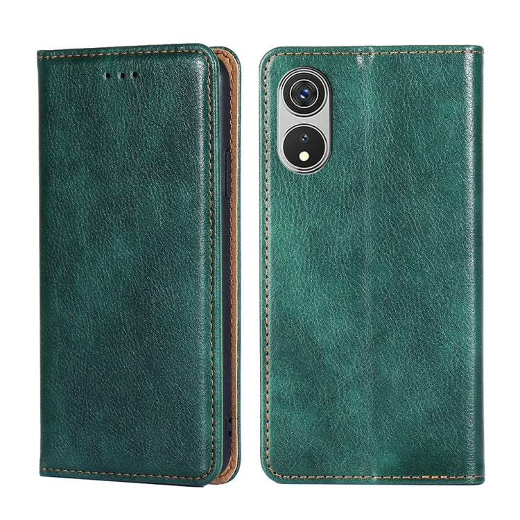 For CUBOT P60 Gloss Oil Solid Color Magnetic Leather Phone Case