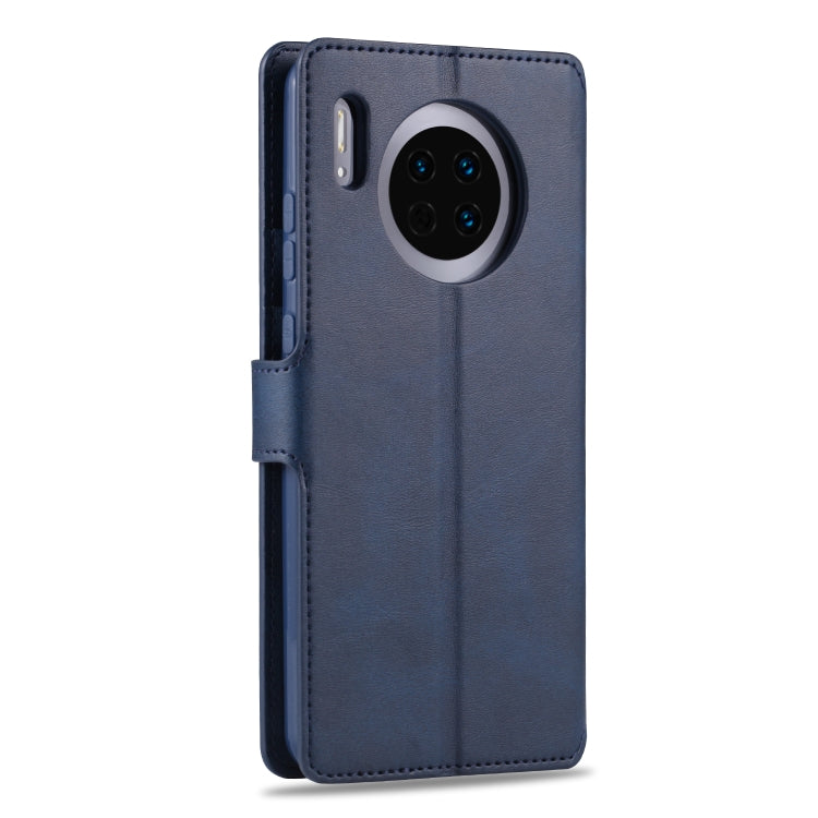 For Huawei Mate 30 AZNS Calf Texture Horizontal Flip Leather Case, with Holder & Card Slots & Wallet & Photo Frame