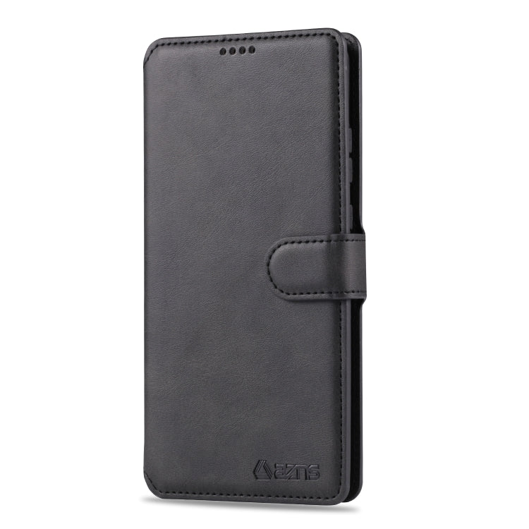 For Huawei Mate 30 AZNS Calf Texture Horizontal Flip Leather Case, with Holder & Card Slots & Wallet & Photo Frame