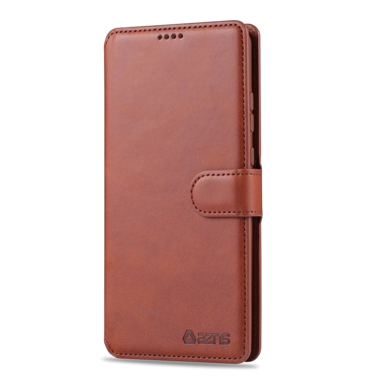For Huawei Mate 30 Pro AZNS Calf Texture Horizontal Flip Leather Case, with Holder & Card Slots & Wallet & Photo Frame