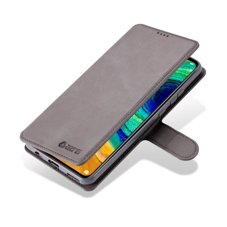 For Huawei Mate 30 Pro AZNS Calf Texture Horizontal Flip Leather Case, with Holder & Card Slots & Wallet & Photo Frame