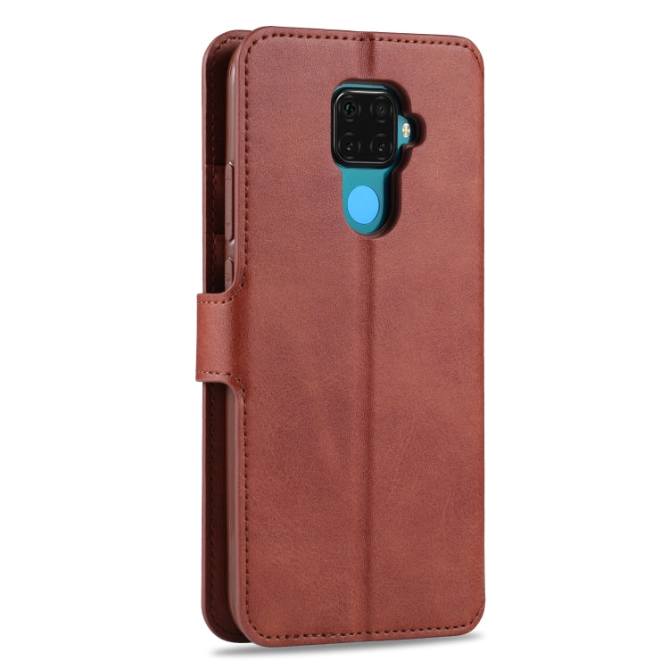 For Huawei Mate 30 Lite / nova 5i Pro AZNS Calf Texture Horizontal Flip Leather Case, with Holder & Card Slots & Wallet & Photo Frame