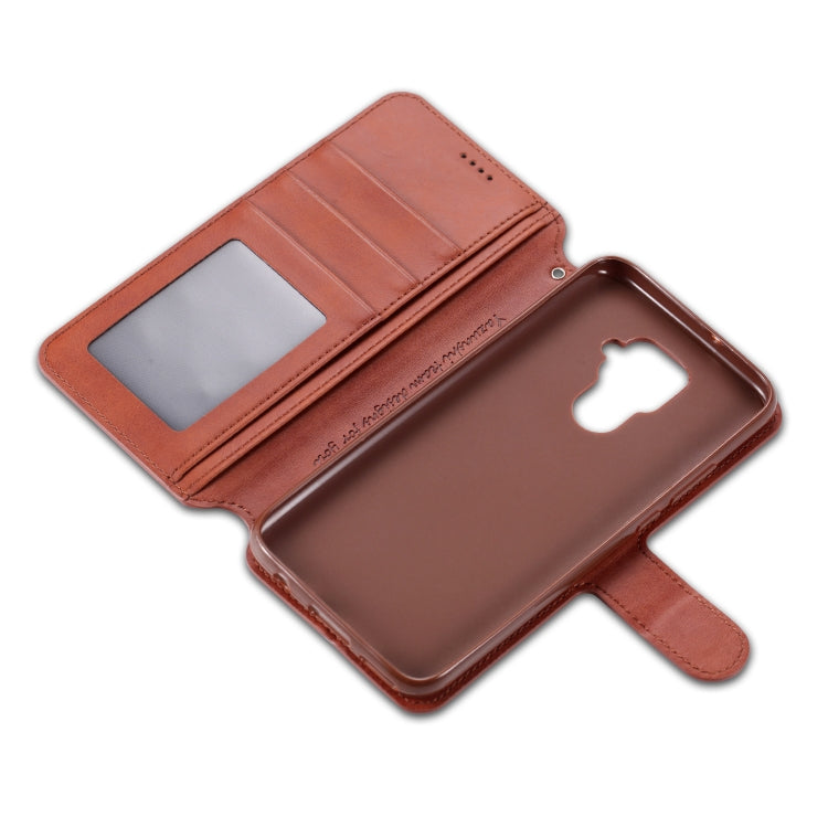 For Huawei Mate 30 Lite / nova 5i Pro AZNS Calf Texture Horizontal Flip Leather Case, with Holder & Card Slots & Wallet & Photo Frame