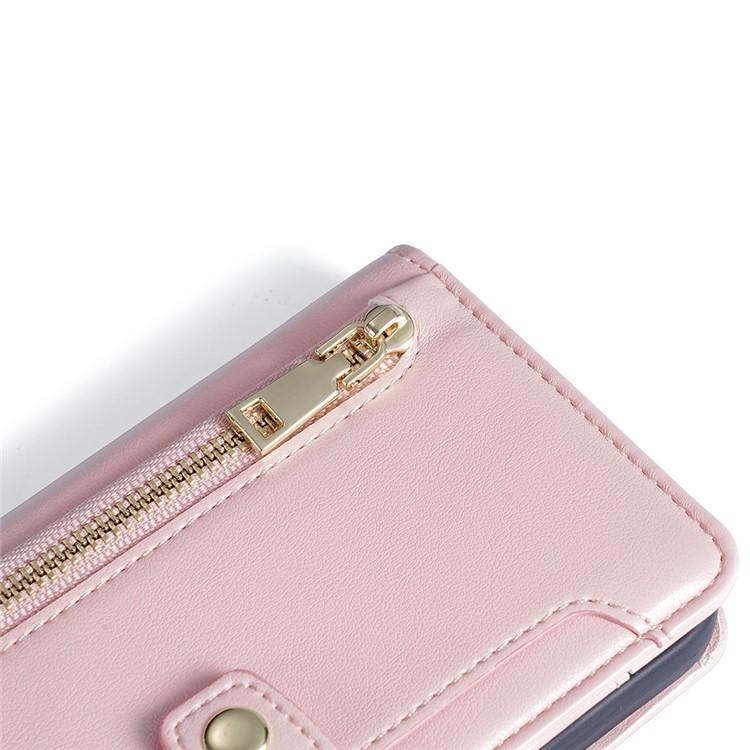 For Infinix Note 50s 5G Sheep Texture Cross-body Zipper Wallet Leather Phone Case