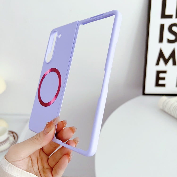 For Samsung Galaxy Z Fold6 Skin Feel Magsafe Magnetic Shockproof PC Phone Case