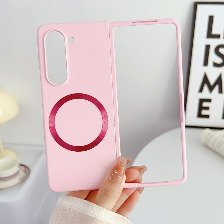 For Samsung Galaxy Z Fold6 Skin Feel Magsafe Magnetic Shockproof PC Phone Case
