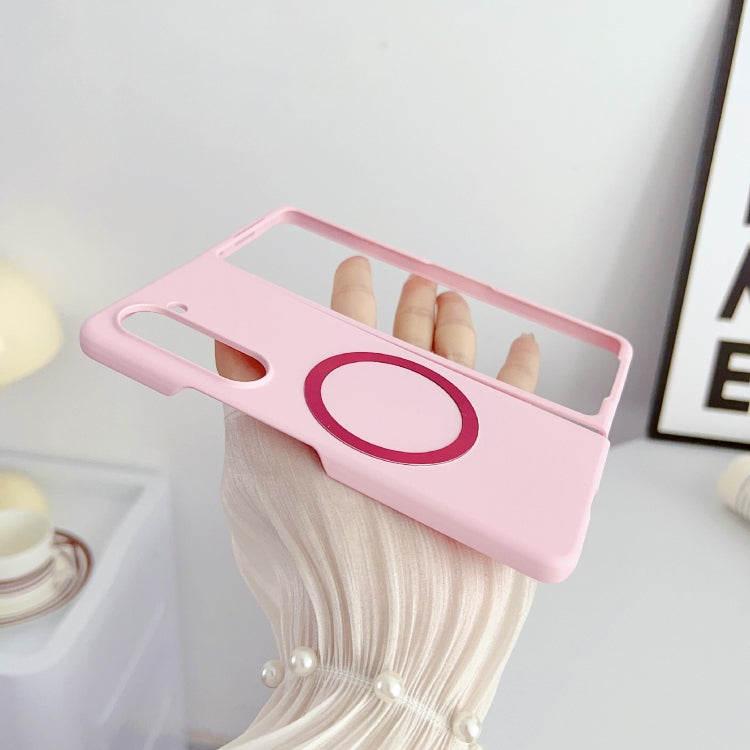 For Samsung Galaxy Z Fold6 Skin Feel Magsafe Magnetic Shockproof PC Phone Case