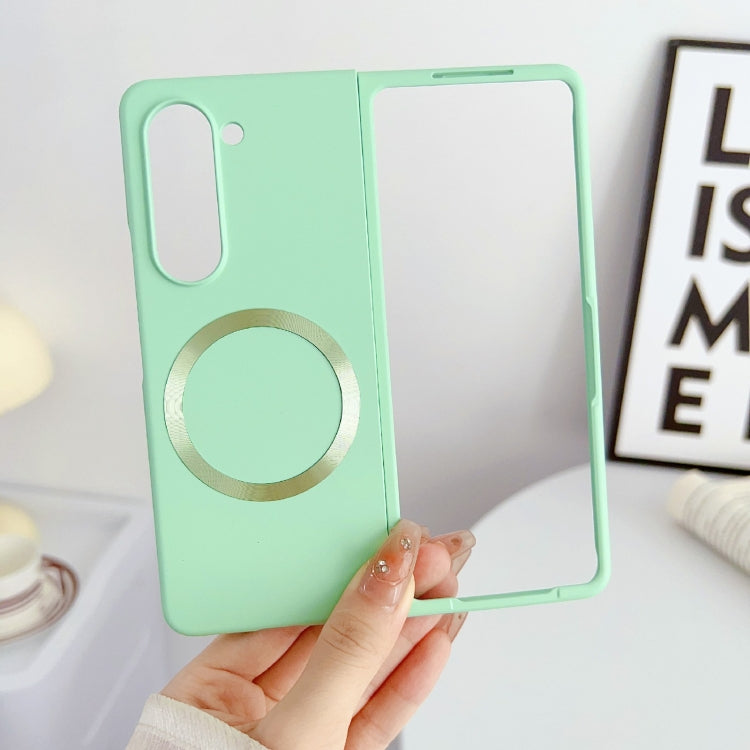 For Samsung Galaxy Z Fold6 Skin Feel Magsafe Magnetic Shockproof PC Phone Case